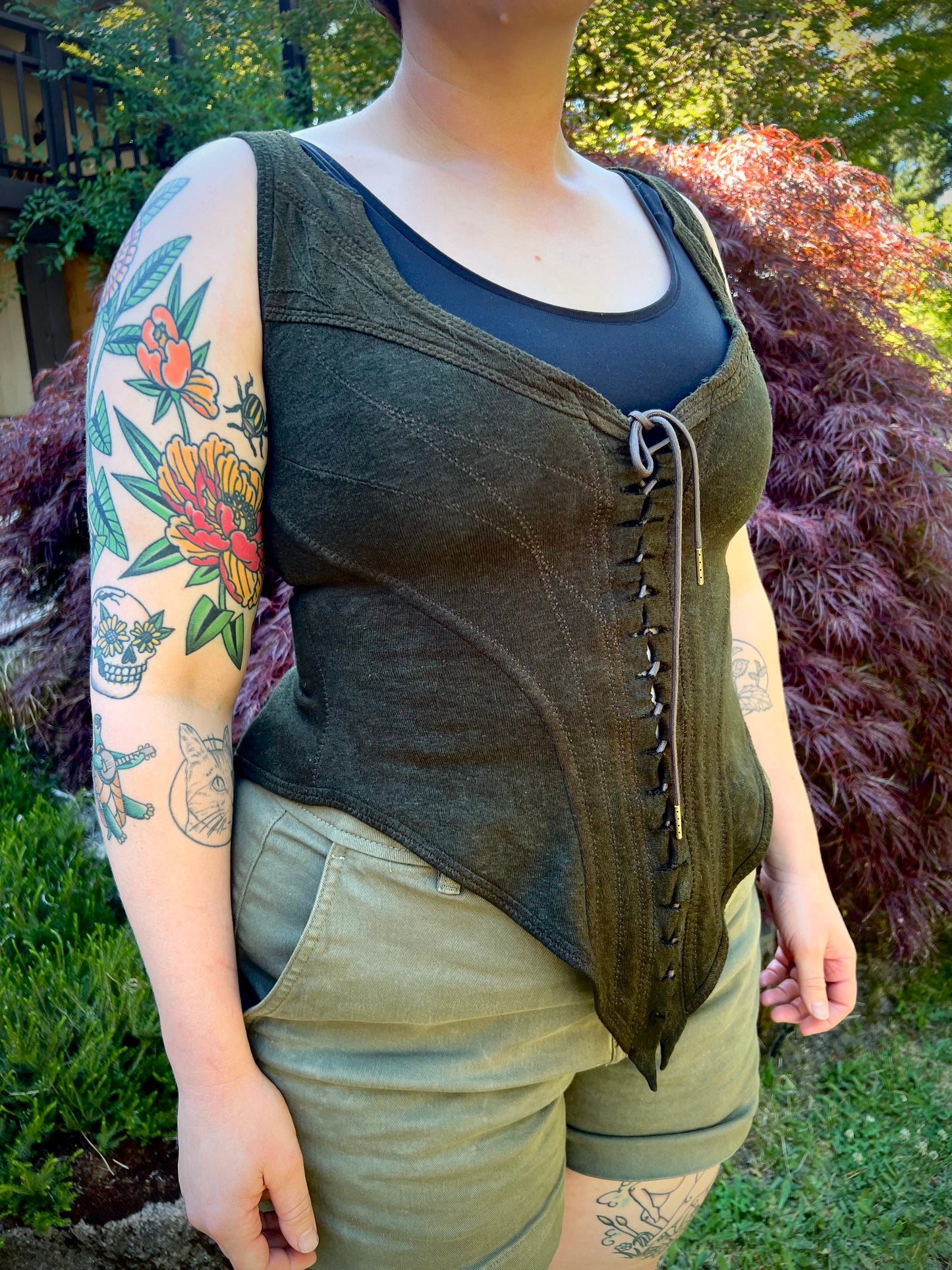Lace up Elven Bodice