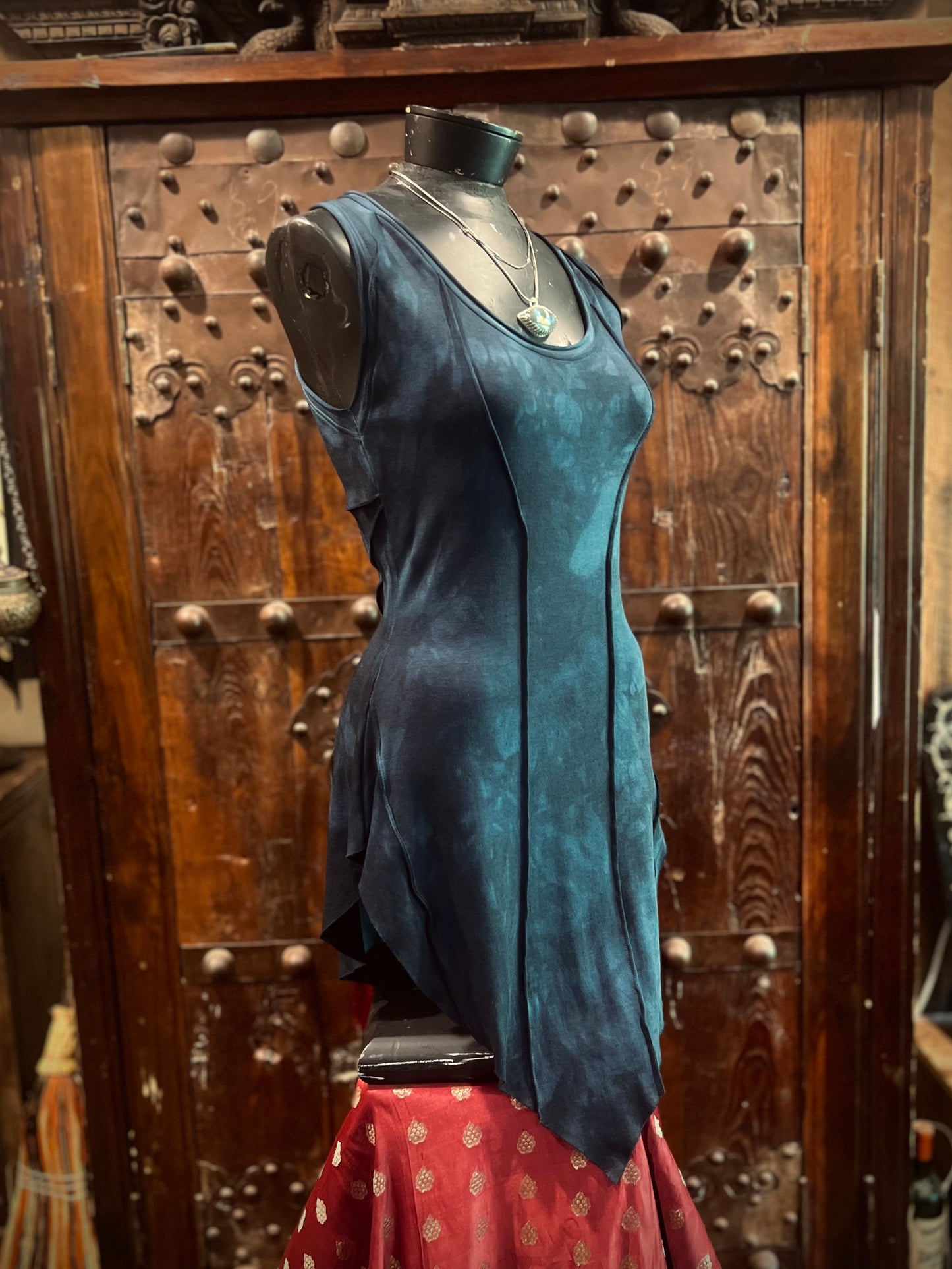 Idun Tunic Sleeveless Deep Blue