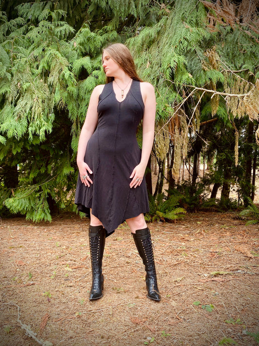 Made To Order Summer Dress in Black