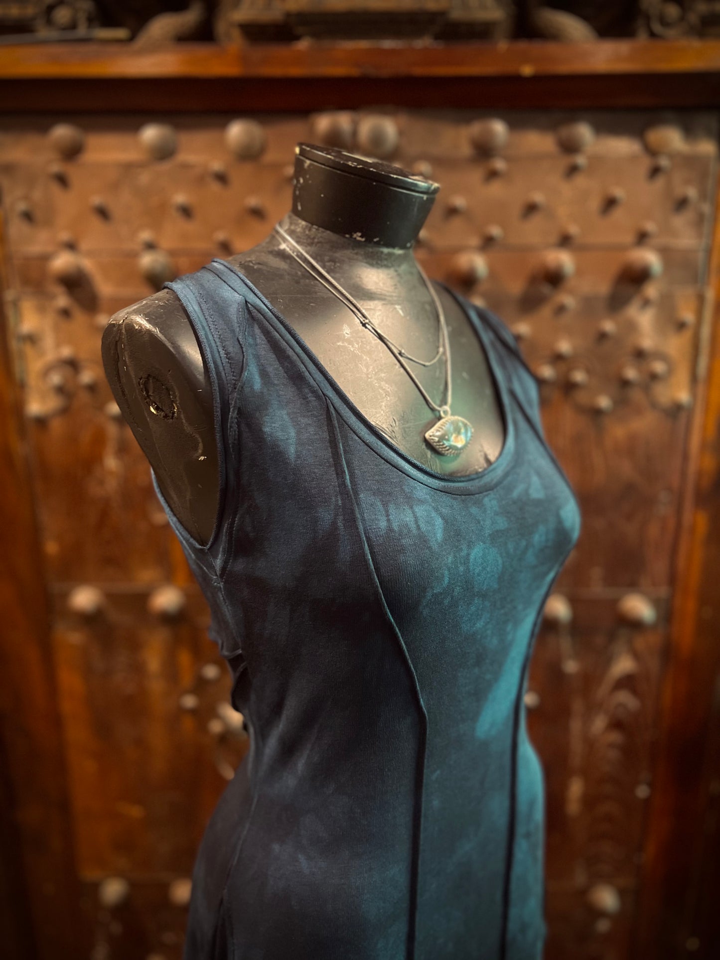 Idun Tunic Sleeveless Deep Blue