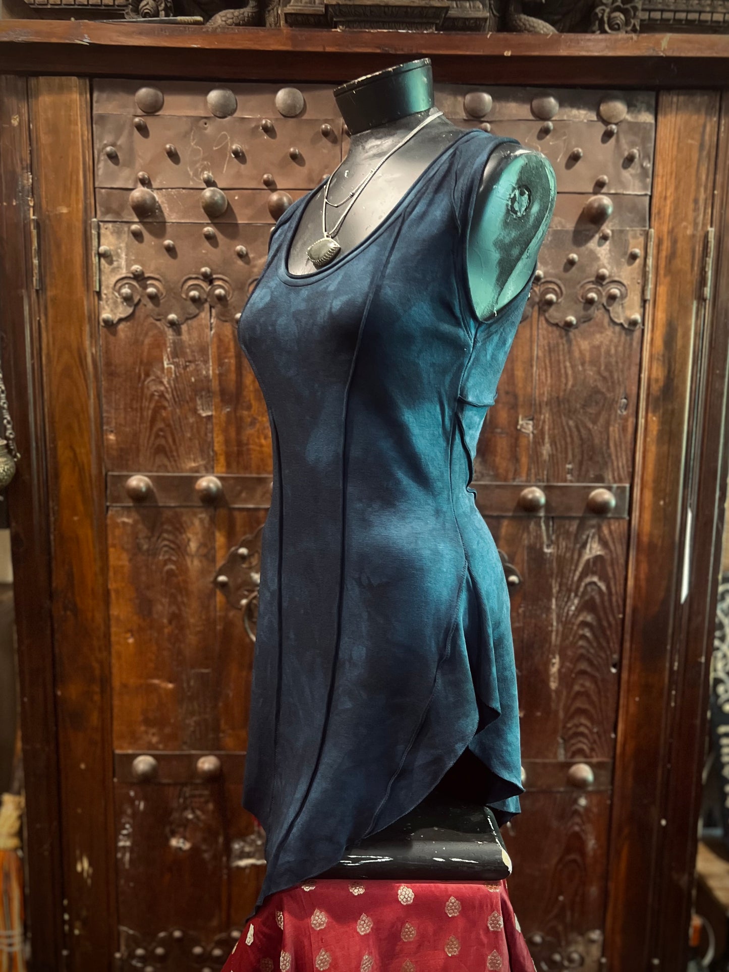 Idun Tunic Sleeveless Deep Blue