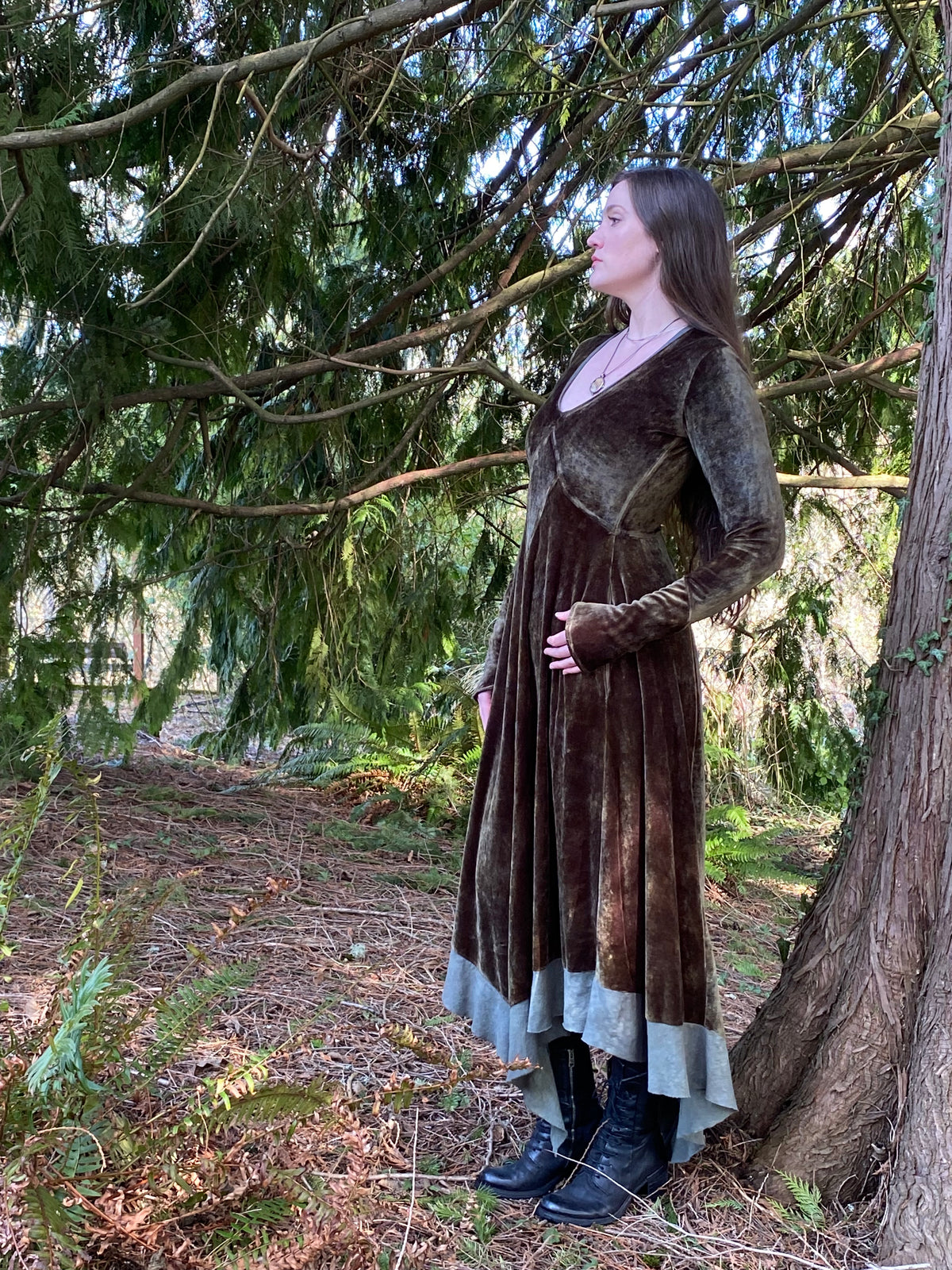 OOAK Queen of Diamonds in Velour