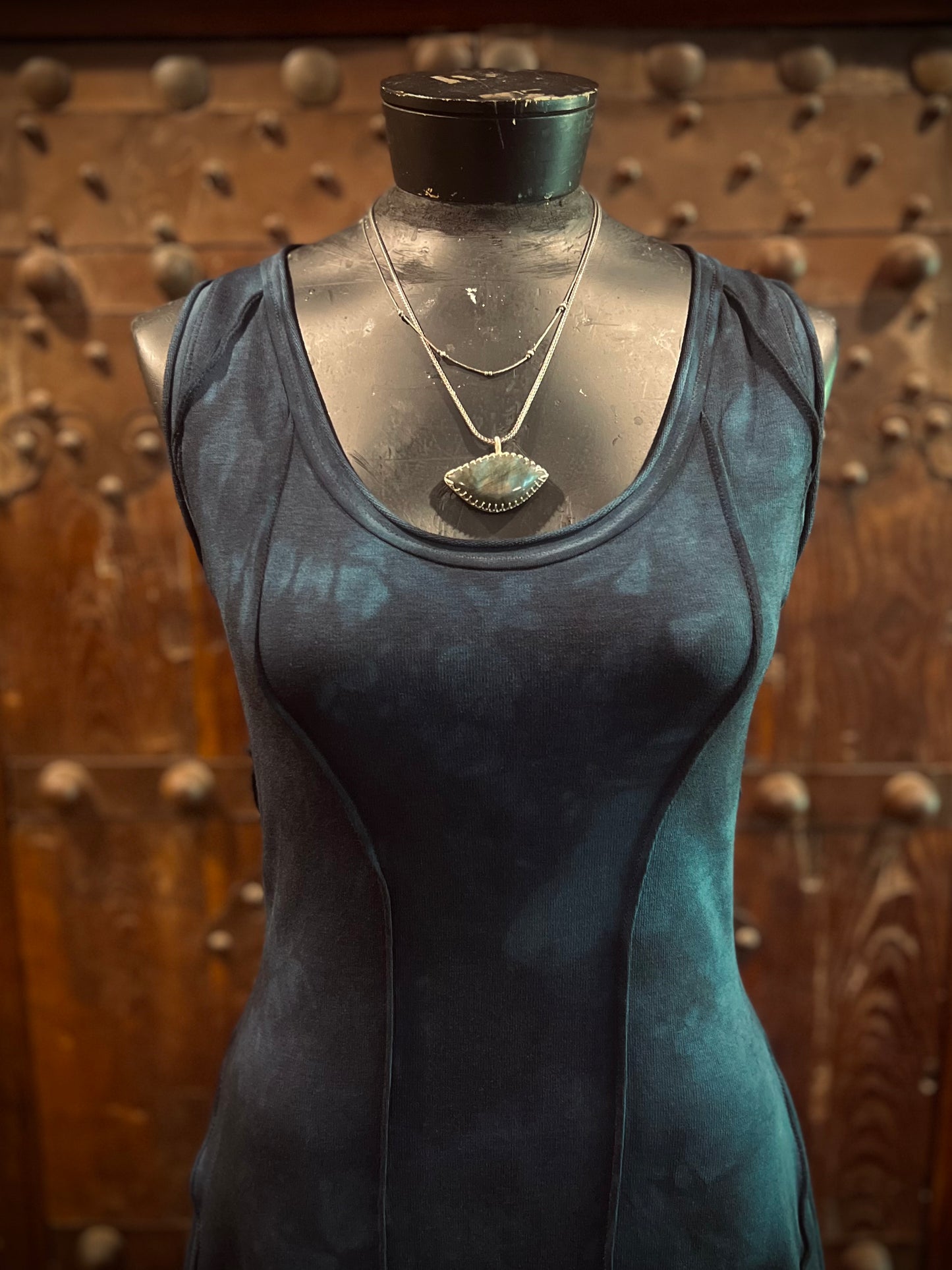 Idun Tunic Sleeveless Deep Blue