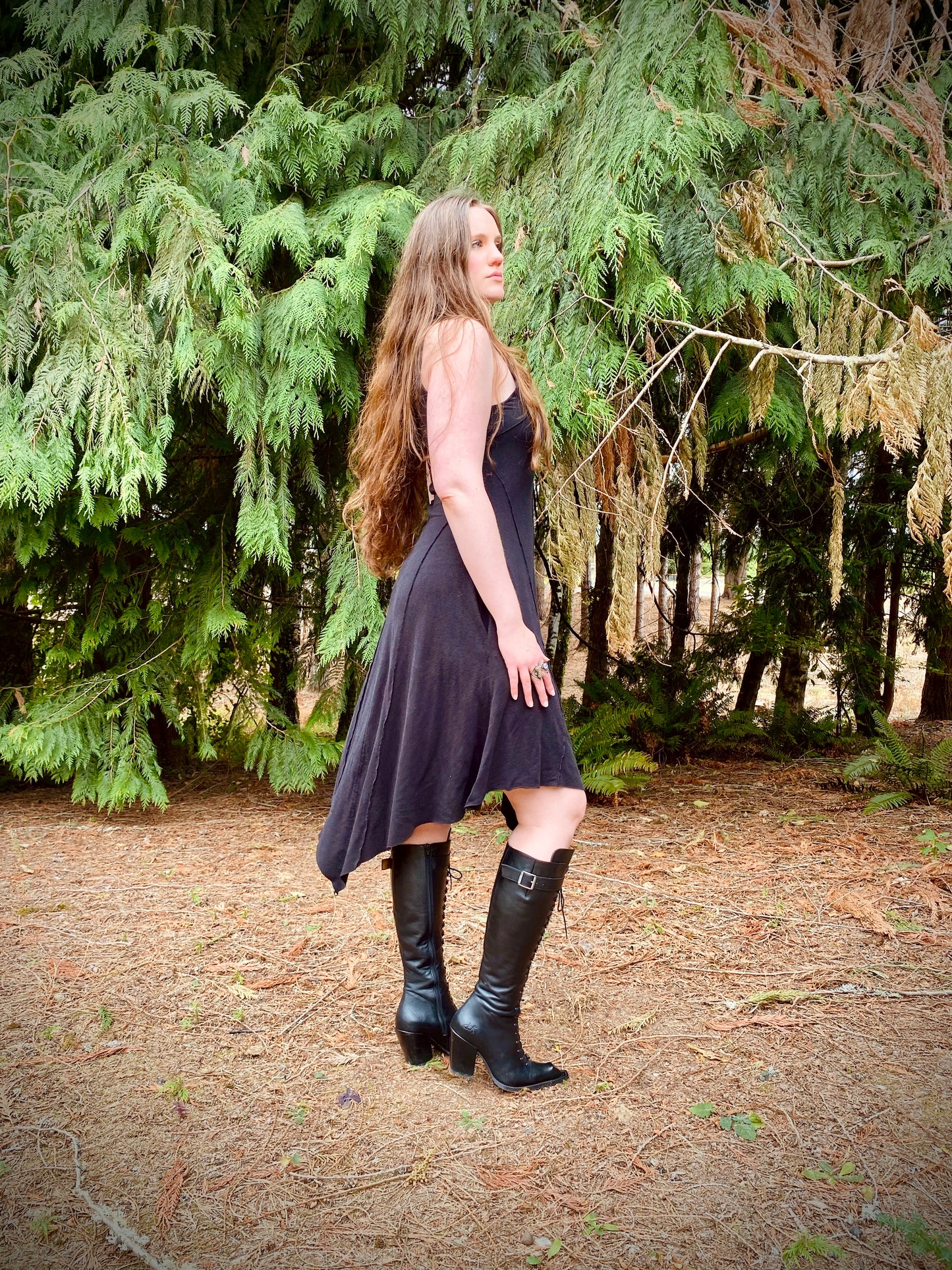 Made To Order Summer Dress in Black