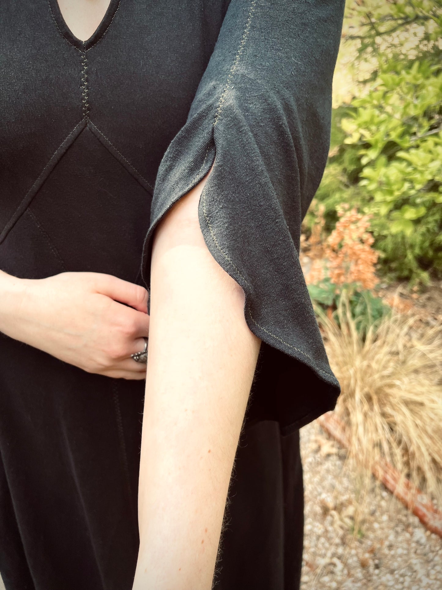 MADE TO ORDER  Queen of Diamonds Dress with Bell Sleeves