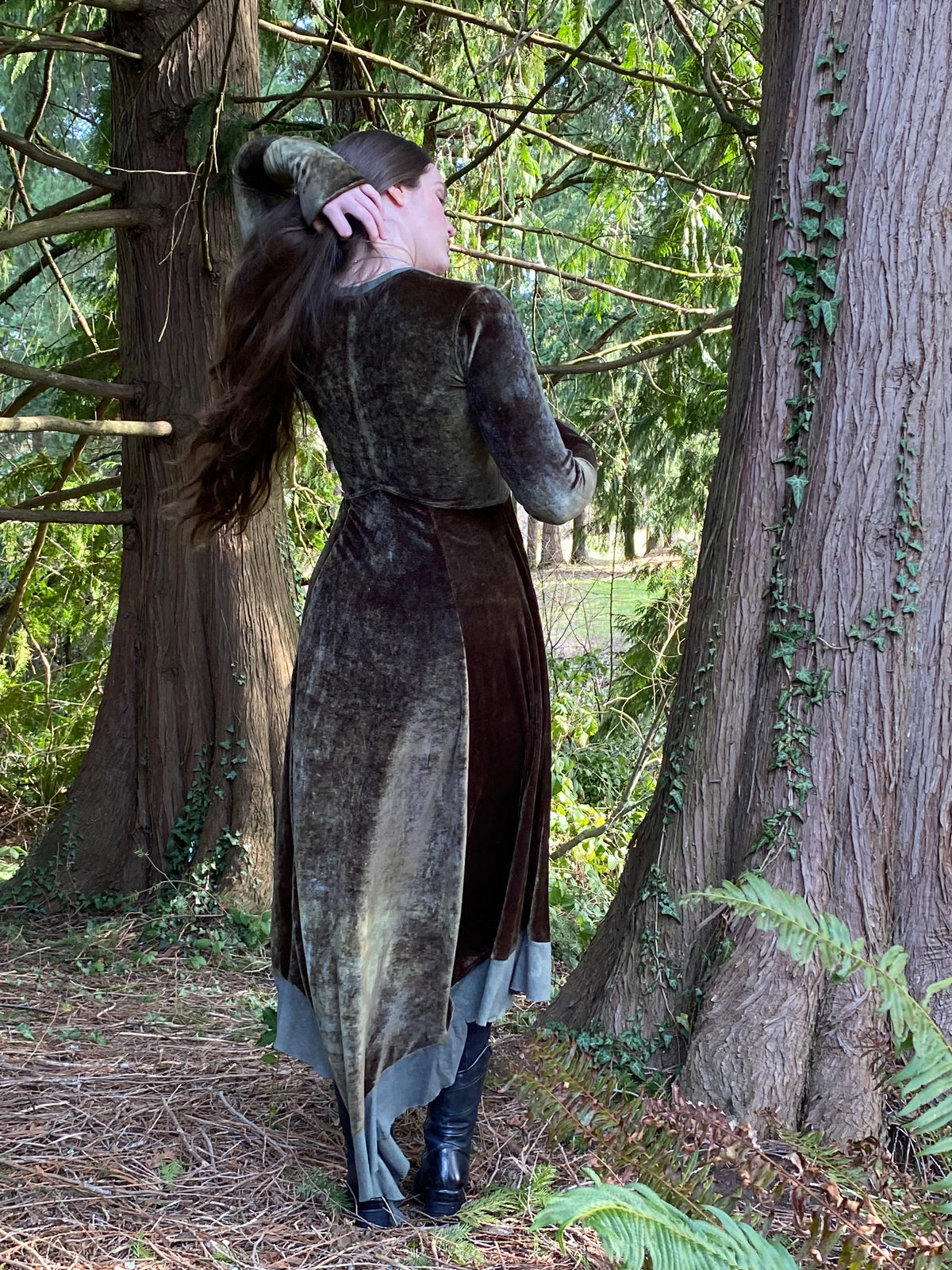 OOAK Queen of Diamonds in Velour