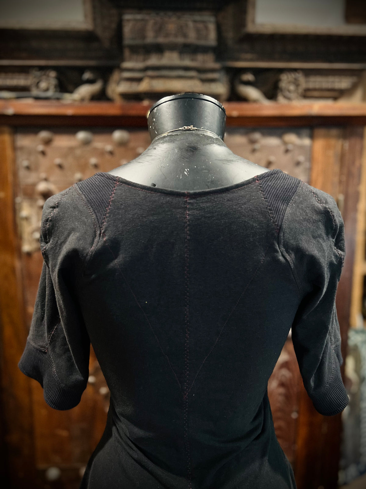 Bat! Tunic in Black