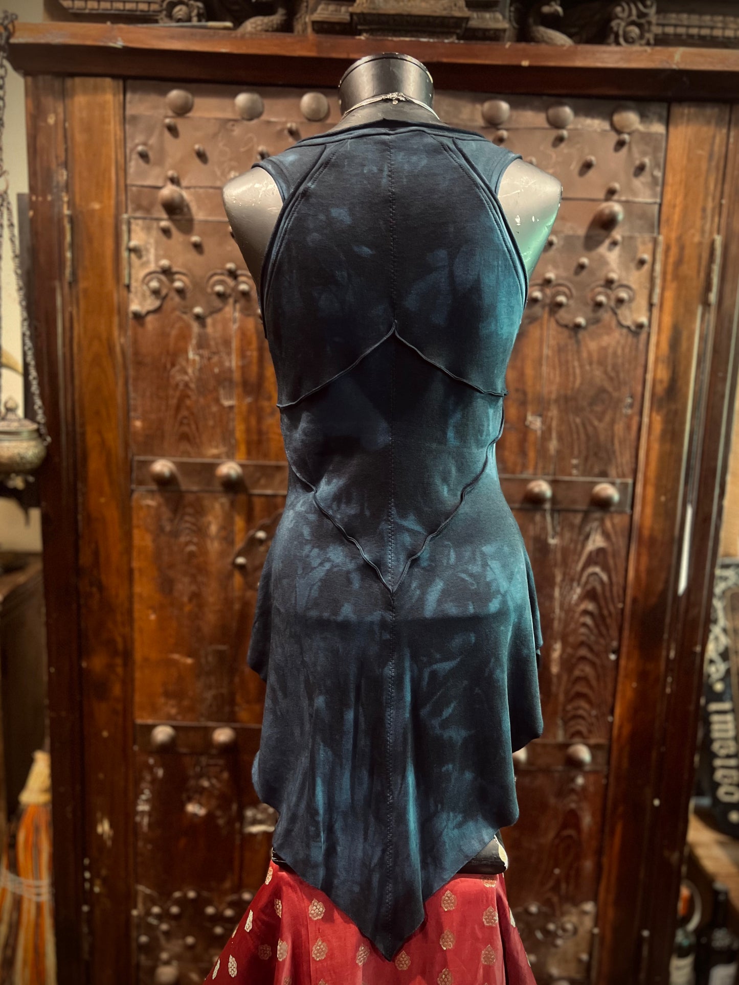 Idun Tunic Sleeveless Deep Blue