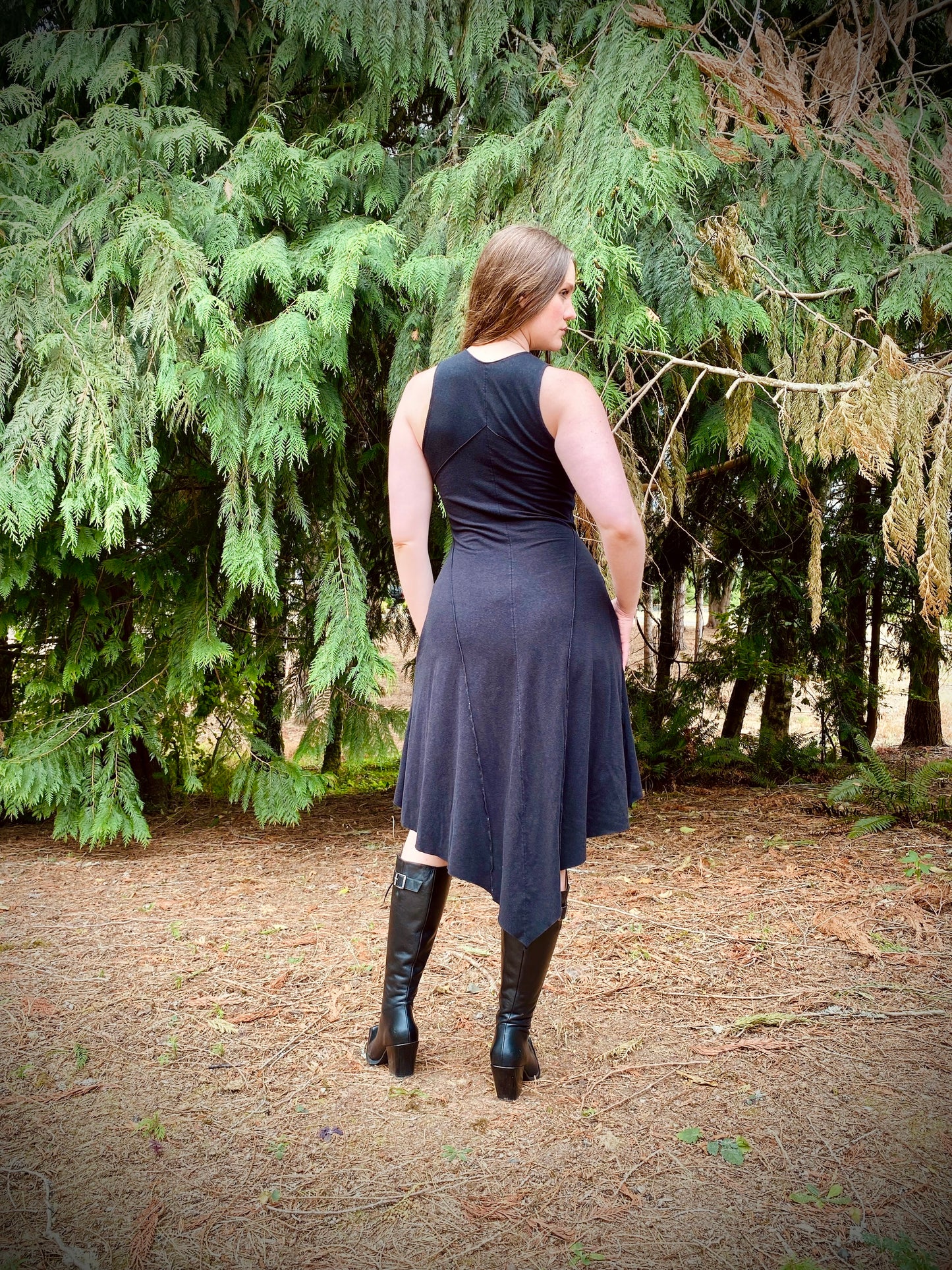 Made To Order Summer Dress in Black