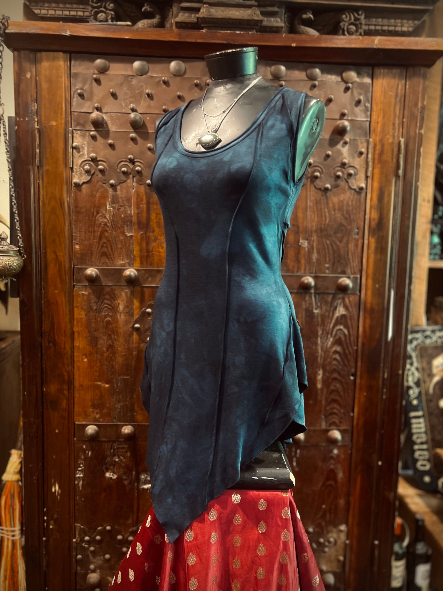 Idun Tunic Sleeveless Deep Blue