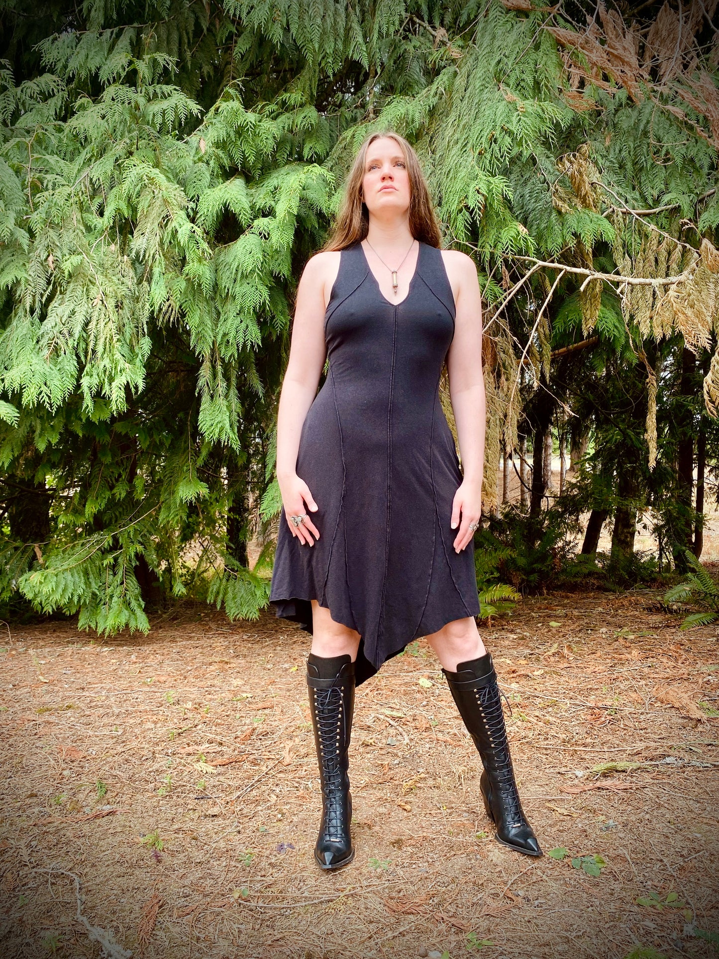 Made To Order Summer Dress in Black