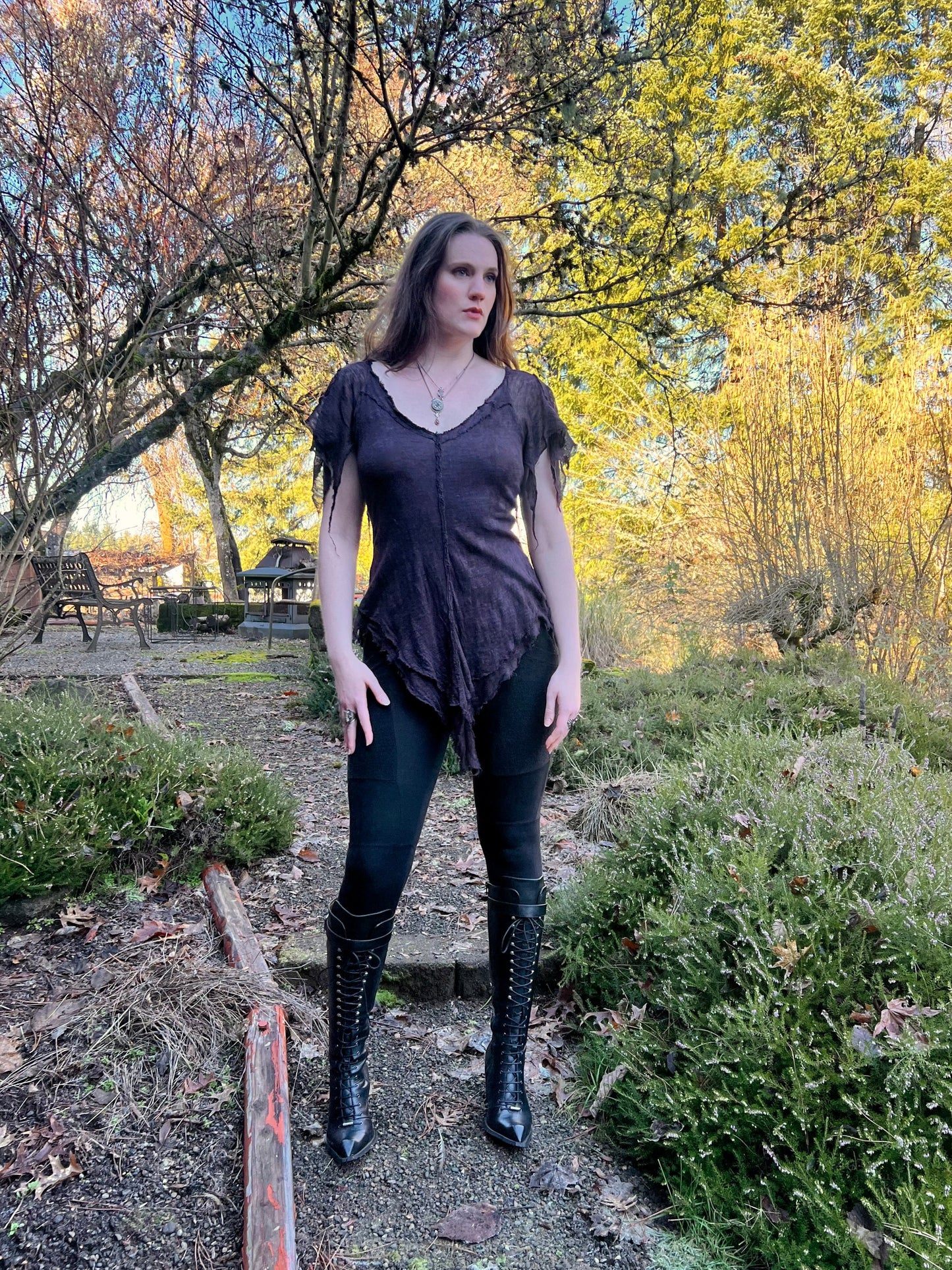 Willow Tunic with Butterfly sleeves