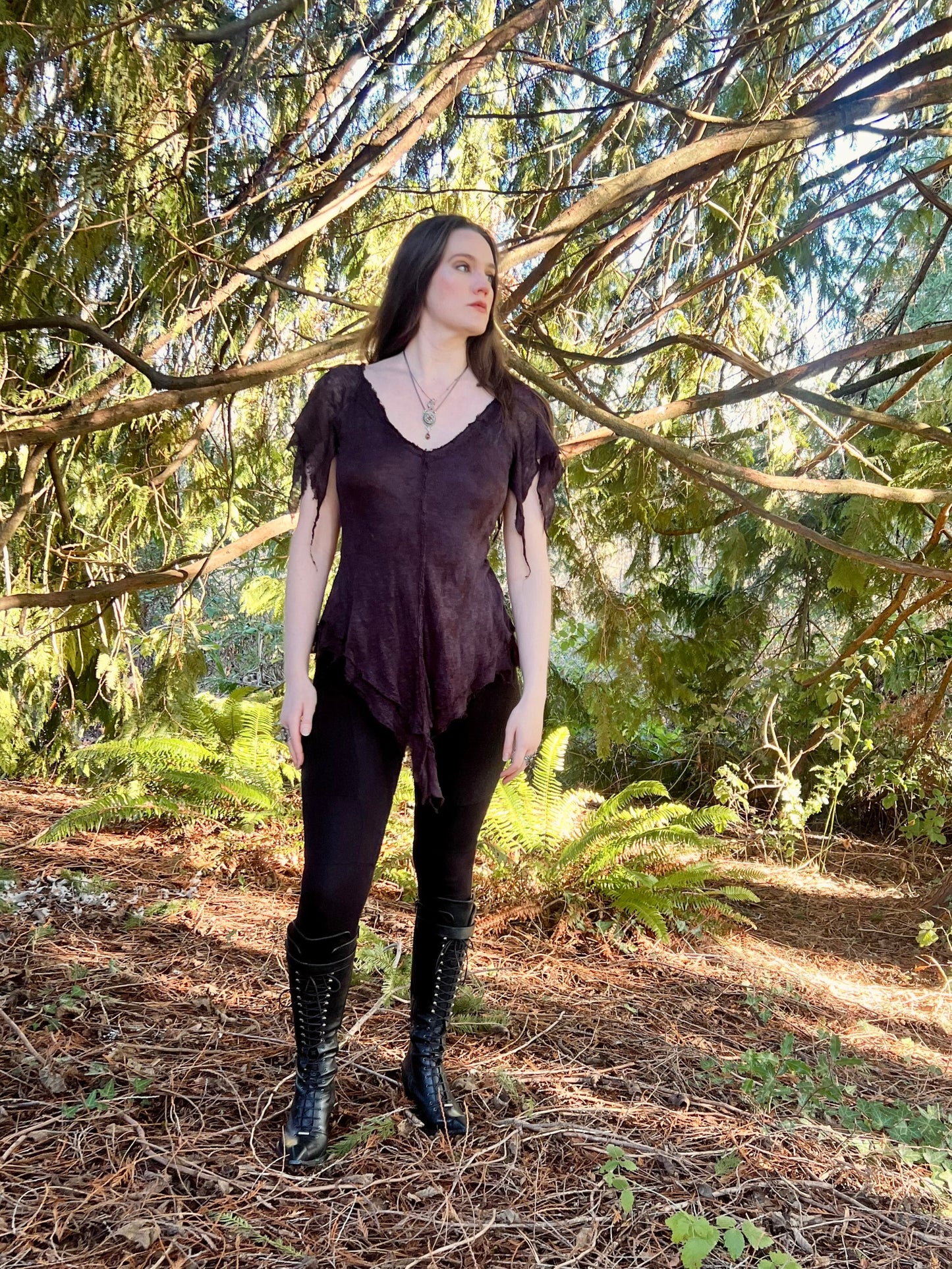 Willow Tunic with Butterfly sleeves