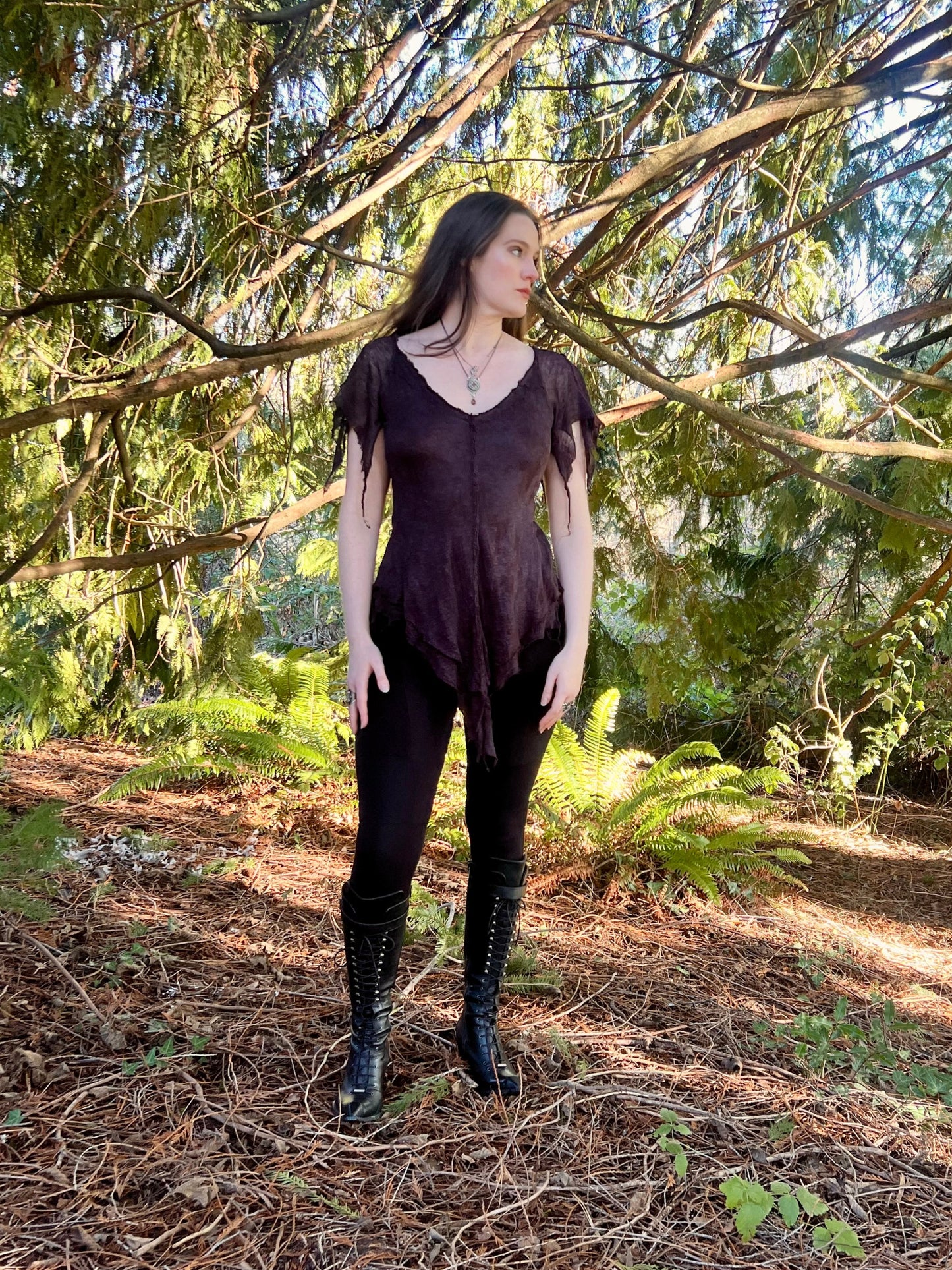 Willow Tunic with Butterfly sleeves