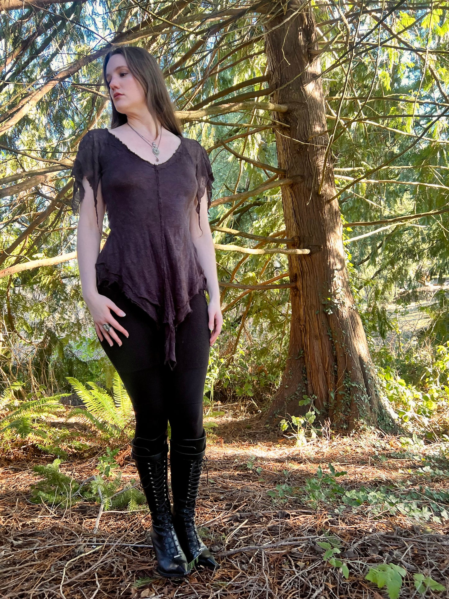 Willow Tunic with Butterfly sleeves