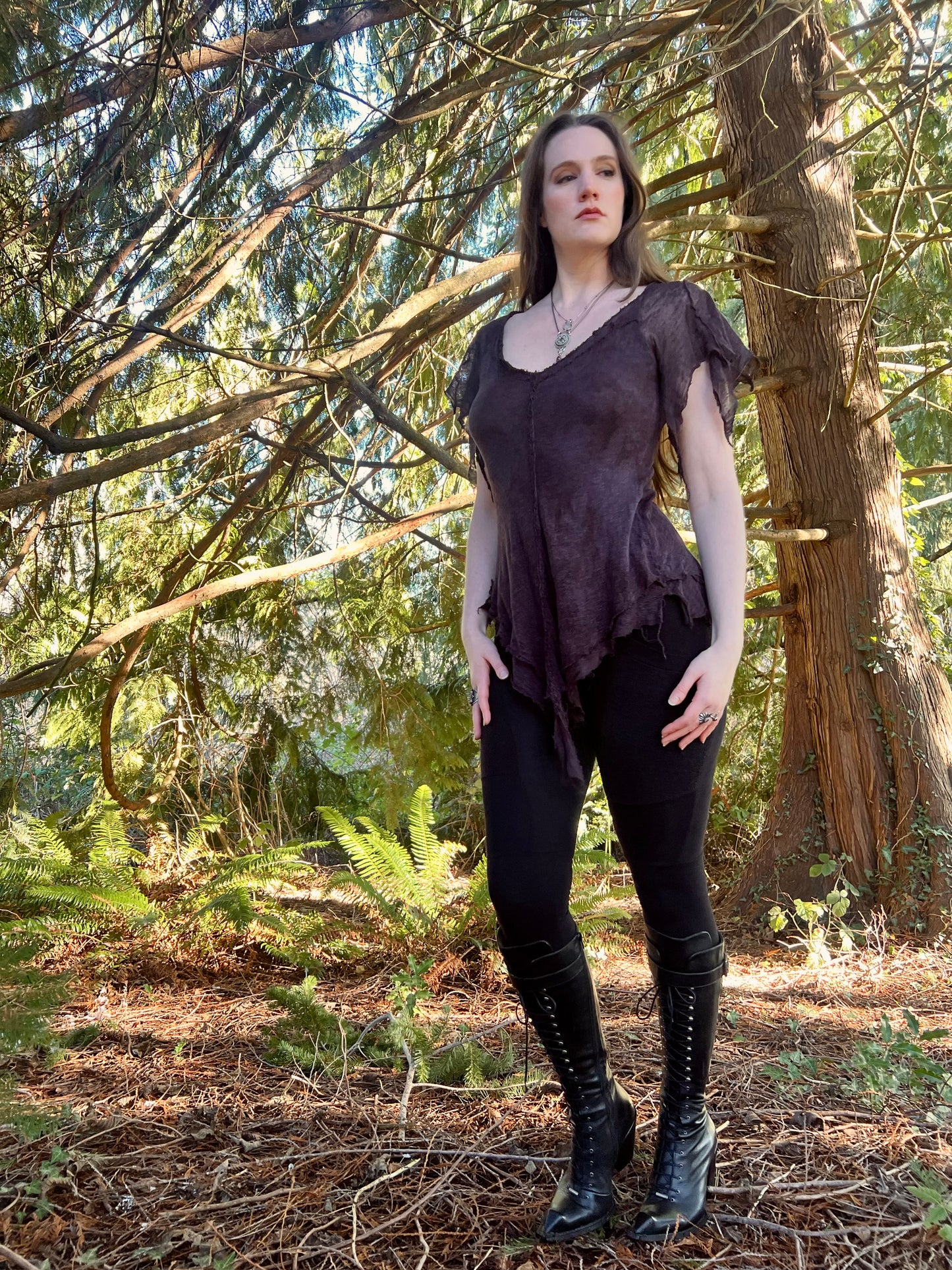 Willow Tunic with Butterfly sleeves